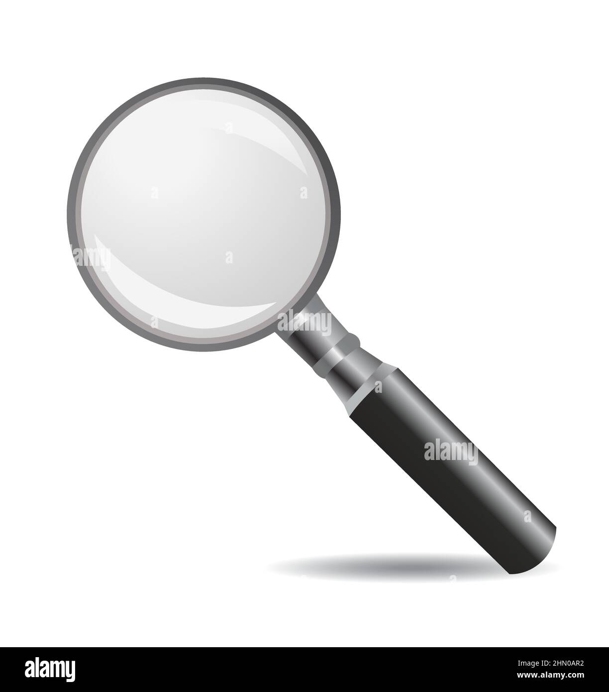 Magnifier, research icon symbol Stock Vector Image & Art - Alamy