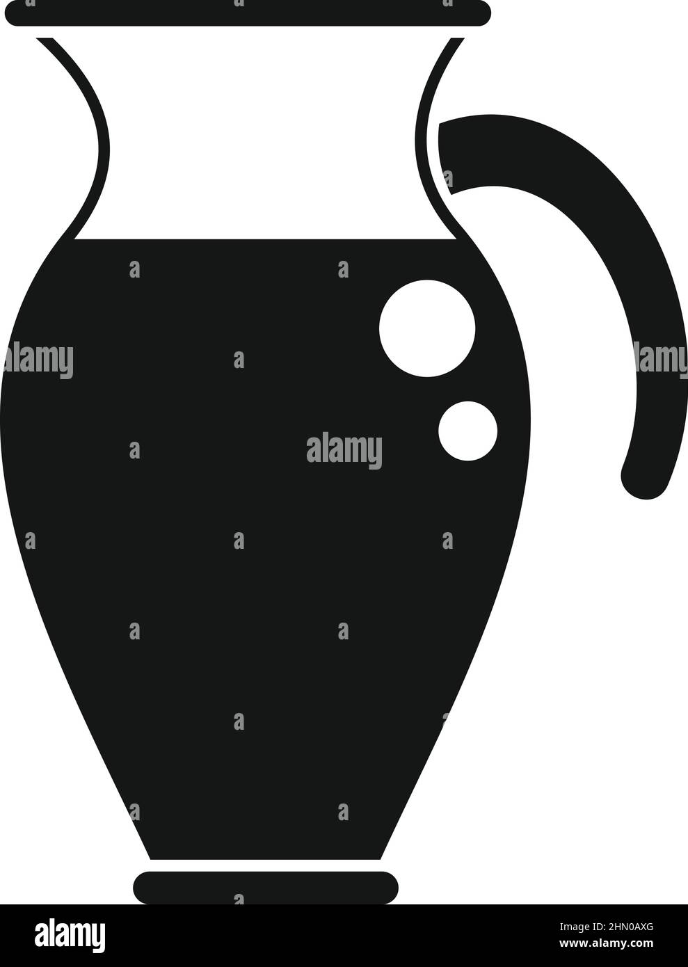 Milk jug icon simple vector. Glass dairy Stock Vector Image & Art Alamy