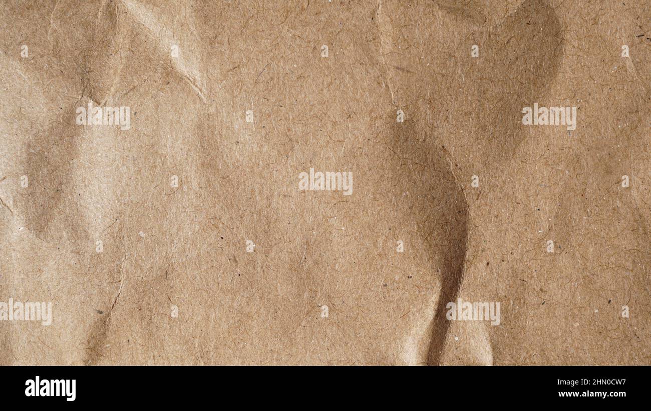natural brown recycled paper texture - background Stock Photo
