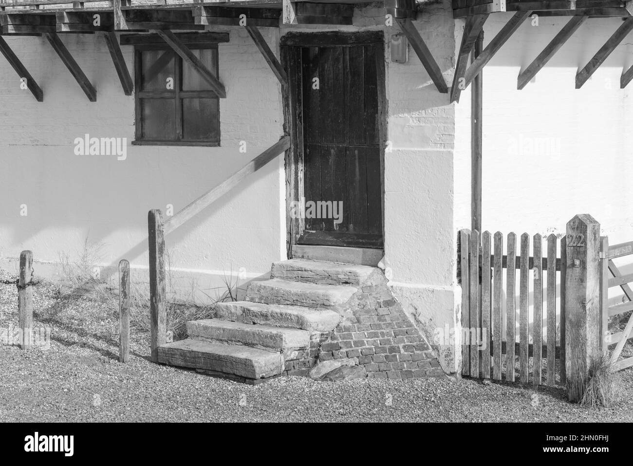 The Old Mill at Langstone Quay, Hants Stock Photo Alamy