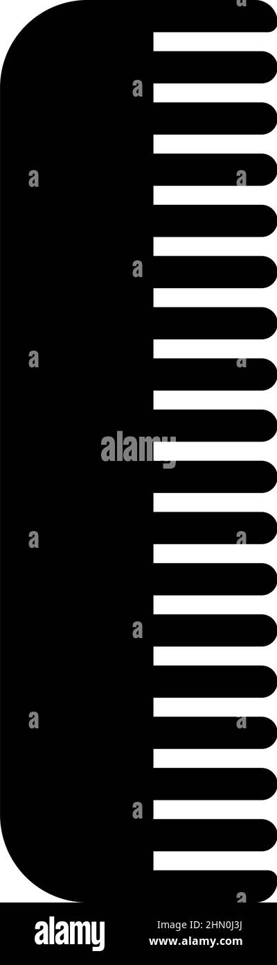 Comb icon black color vector illustration image flat style simple Stock ...