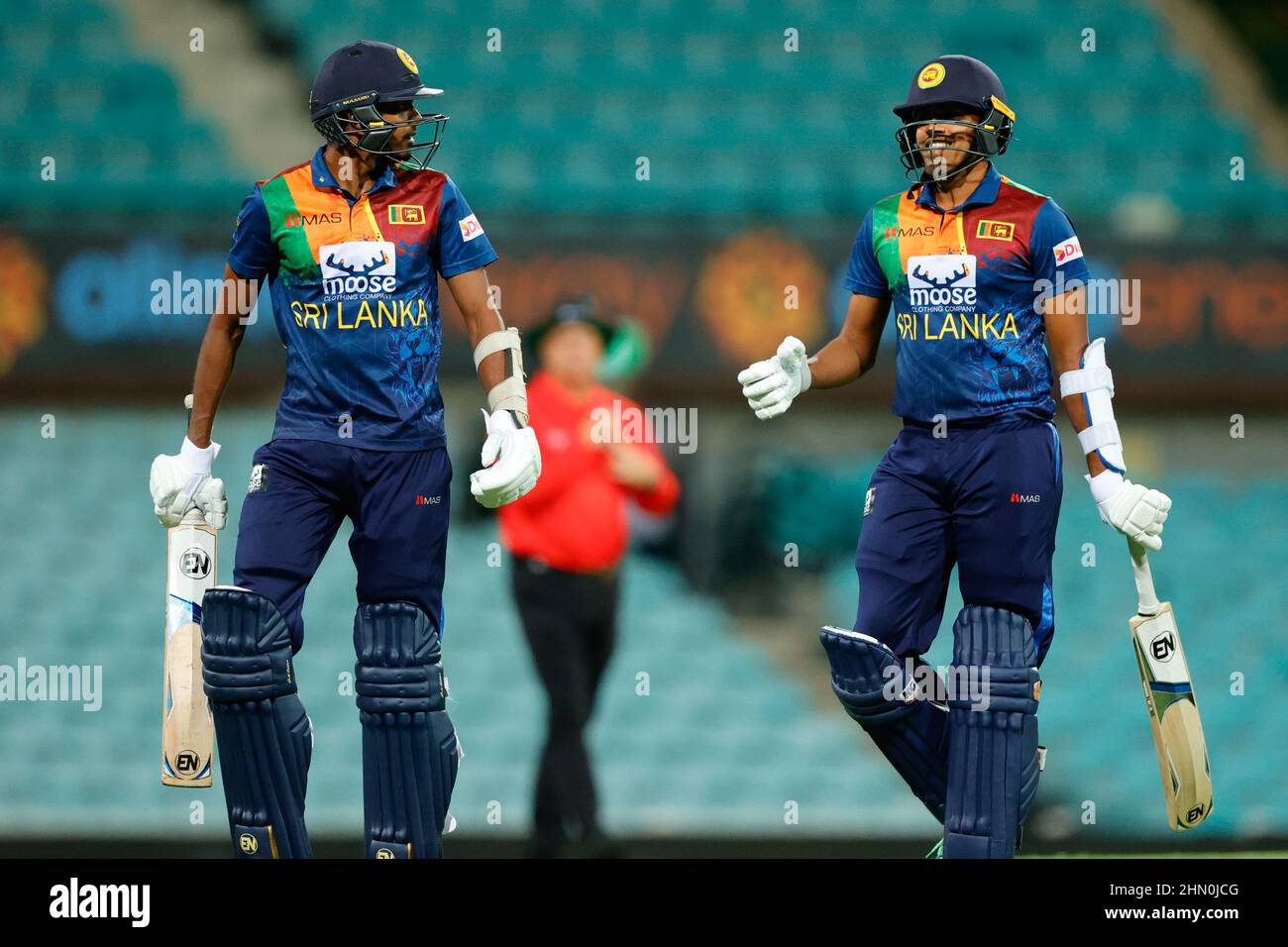 Maheesh Theekshana of Sri Lanka poses for a photograph prior to the News  Photo - Getty Images