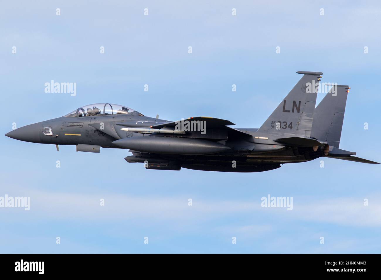 McDonnell Douglas F-15E Strike Eagle Stock Photo