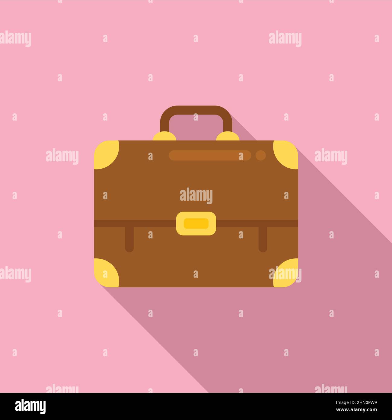 Solicitor briefcase icon flat vector. Business bag Stock Vector Image \u0026 Art - Alamy