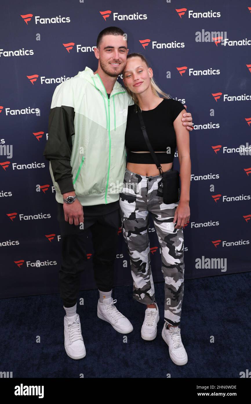 Cody Bellinger and Chase Carter arrive at Michael Rubin's Fanatics Super  Bowl Party at 3Labs in Culver City, California on Saturday, February 12,  2022. (Photo By Conor Duffy/Sipa USA Stock Photo - Alamy