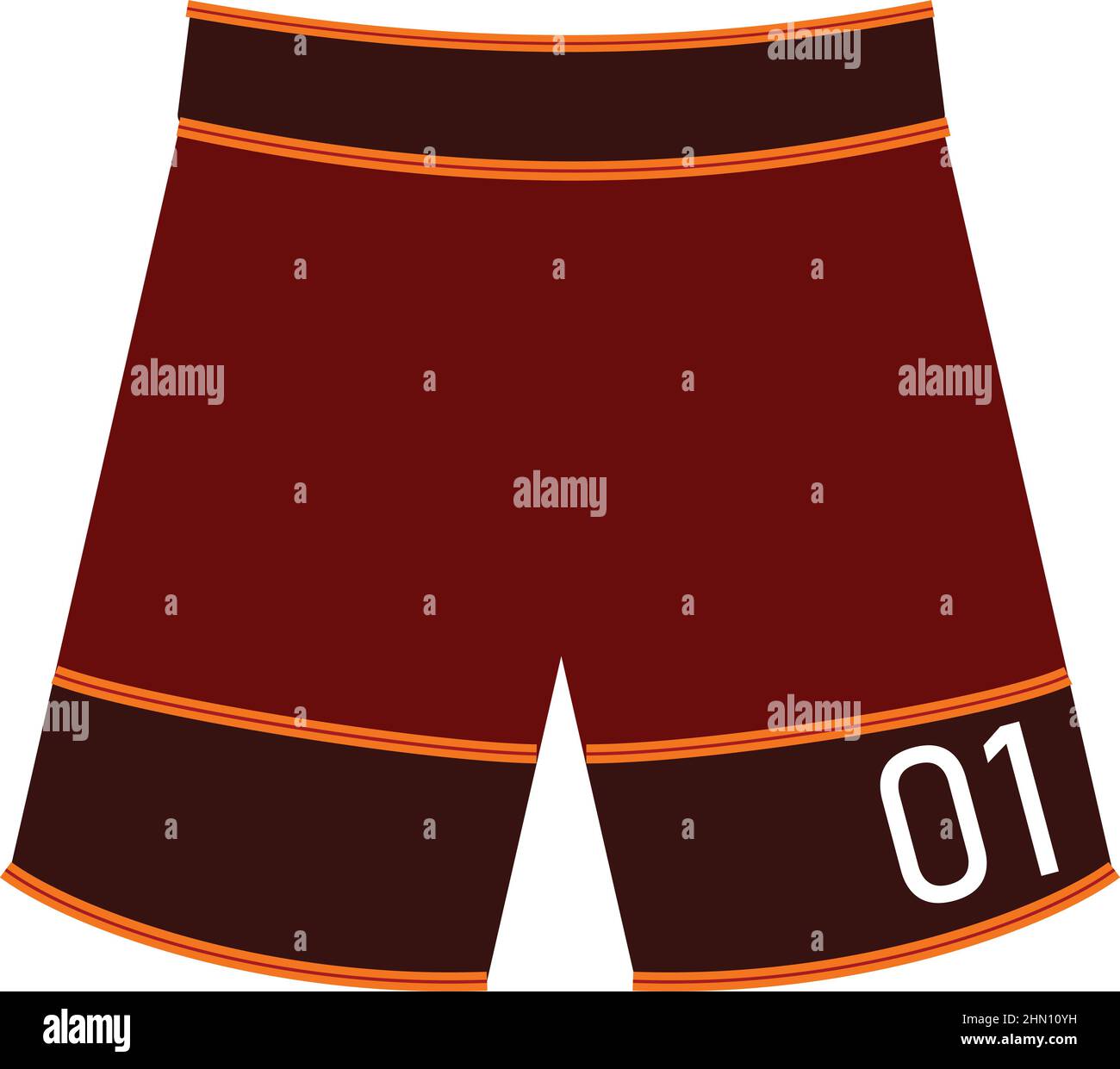 Basketball shorts icon cartoon vector. Uniform equipment Stock Vector