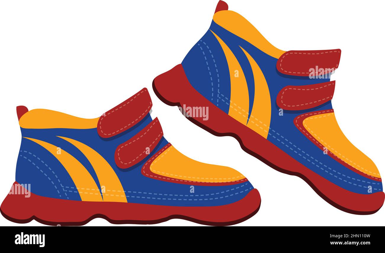 Basketball shoes icon cartoon vector. Uniform equipment Stock Vector
