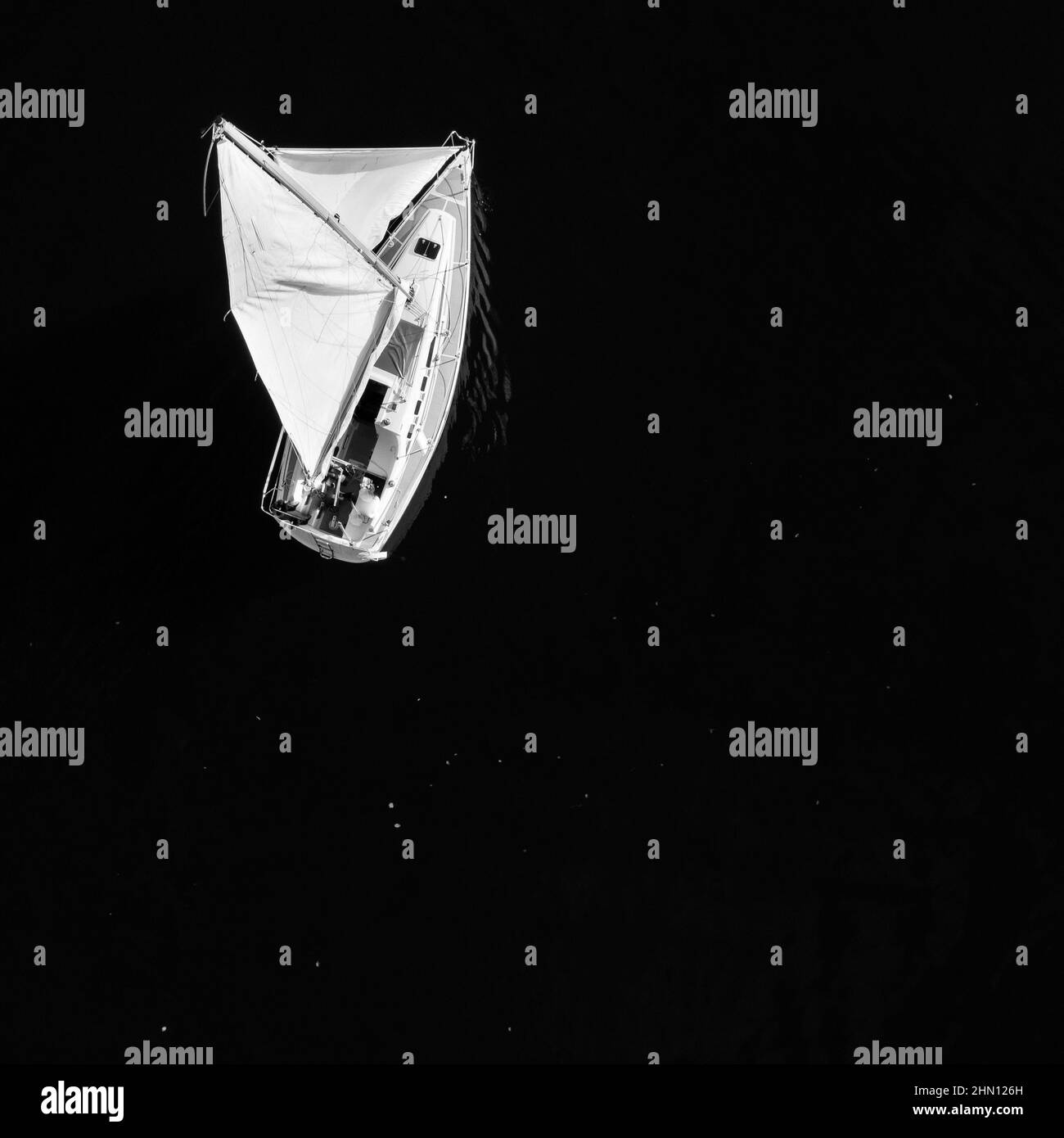 Cruise aerial Black and White Stock Photos & Images - Alamy