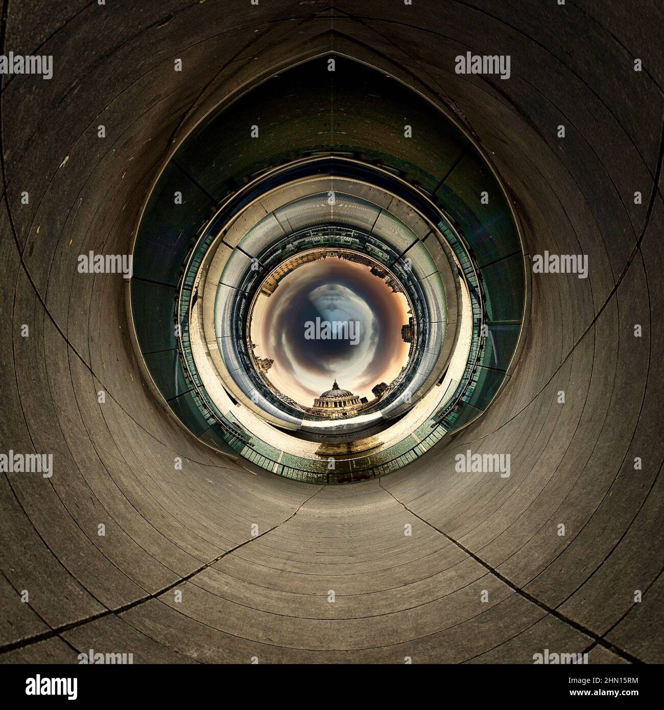 City Tunnel Stock Photo