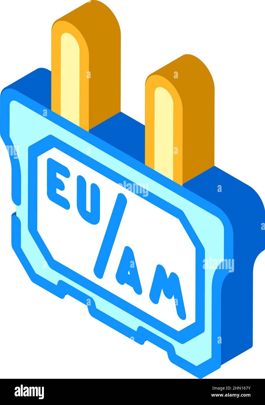 adapter socket isometric icon vector illustration Stock Vector Image