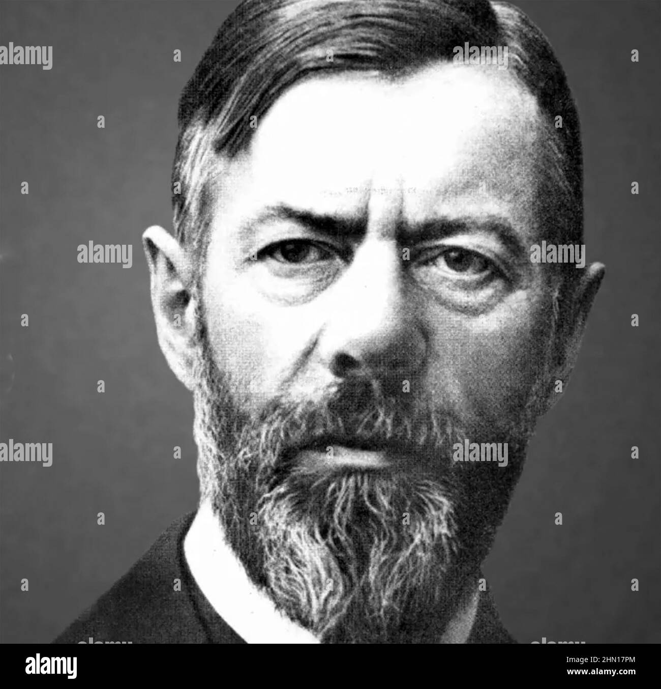 MAX WEBER (1884-1920) German sociologist and historian Stock Photo