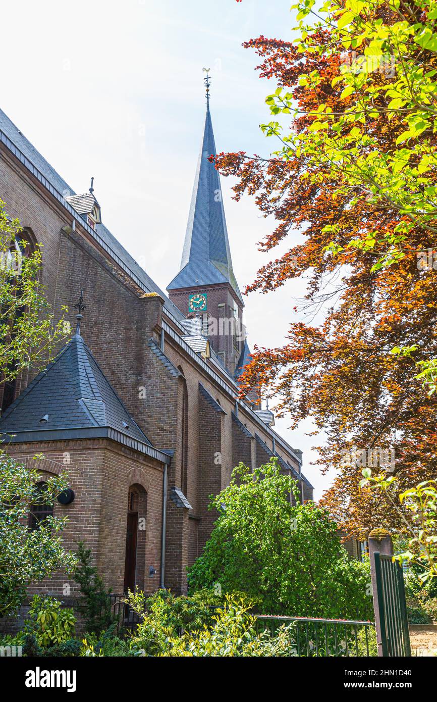 Lichtenvoorde, The Netherlands - May 14, 2021: Church in Lichtenvoorde Achterhoek in Gelderland The Netherlands Stock Photo