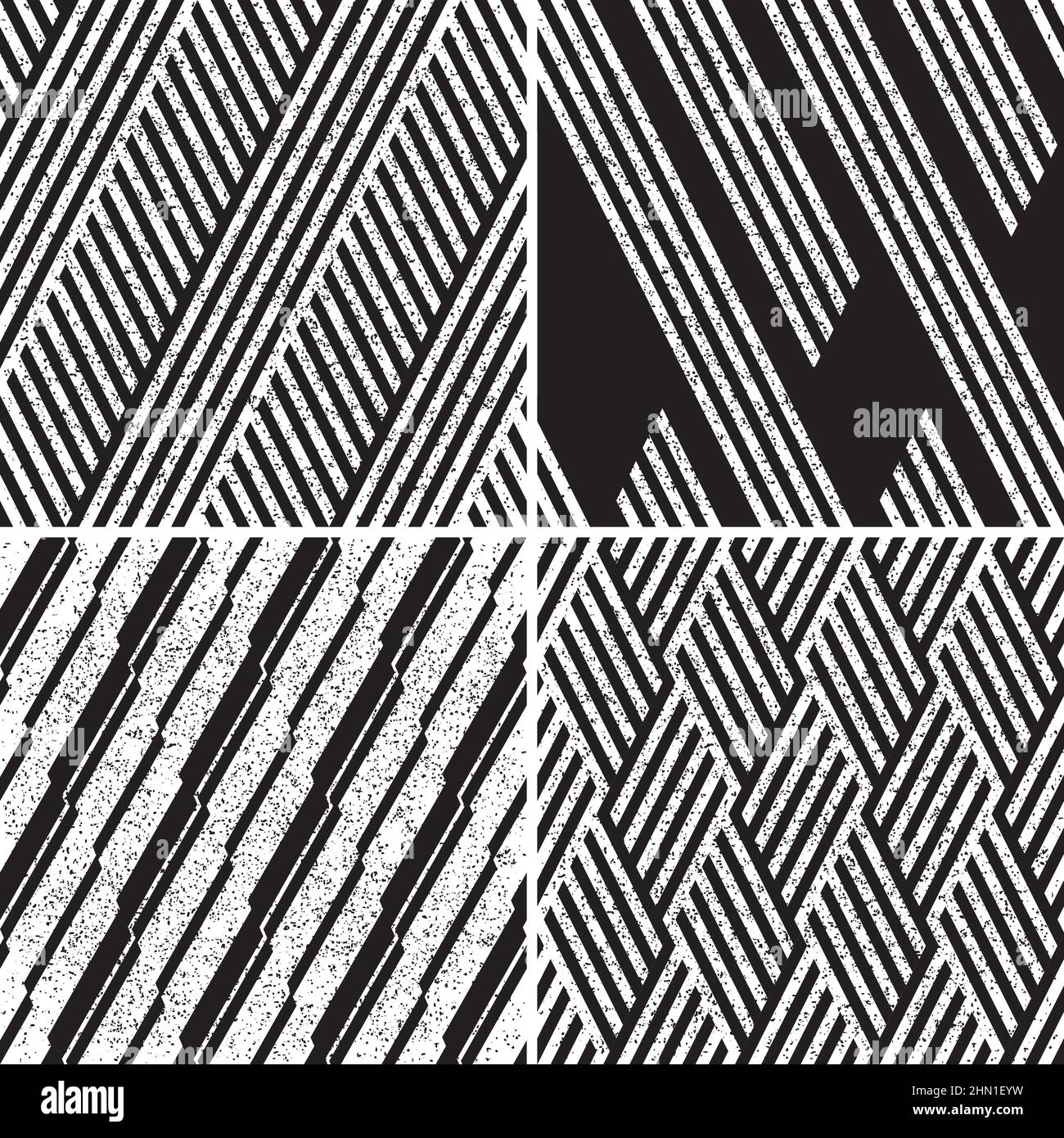 4 different vector patterns in the same package(eps). One pattern is paid and 3 are free (white dividing lines) Stock Vector