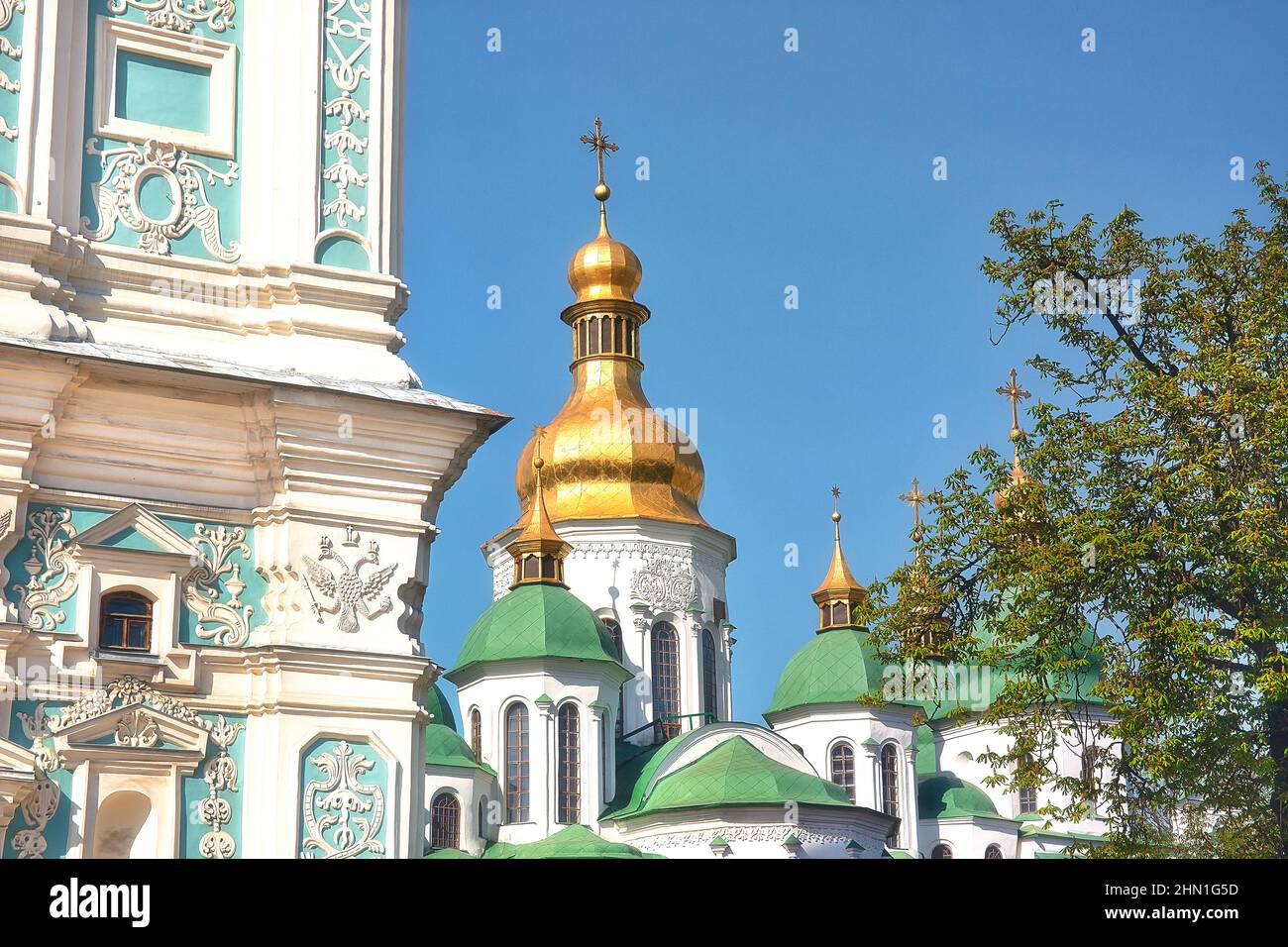 St. Sophia cathedral in the center of Kiev, Ukraine Stock Photo Alamy