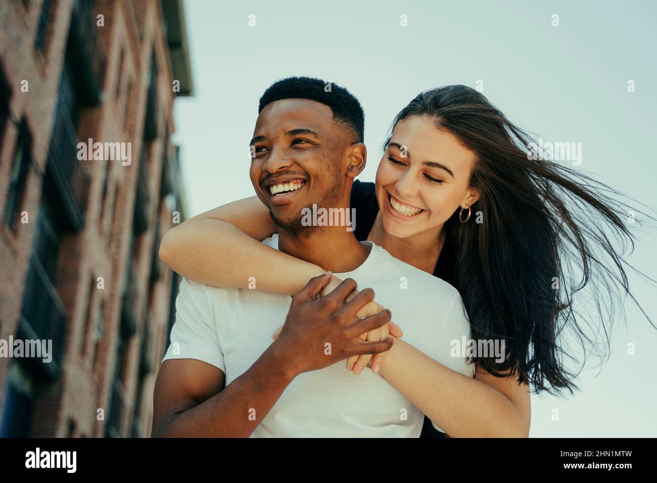 Hug hugging showing affection hi-res stock photography and images - Alamy