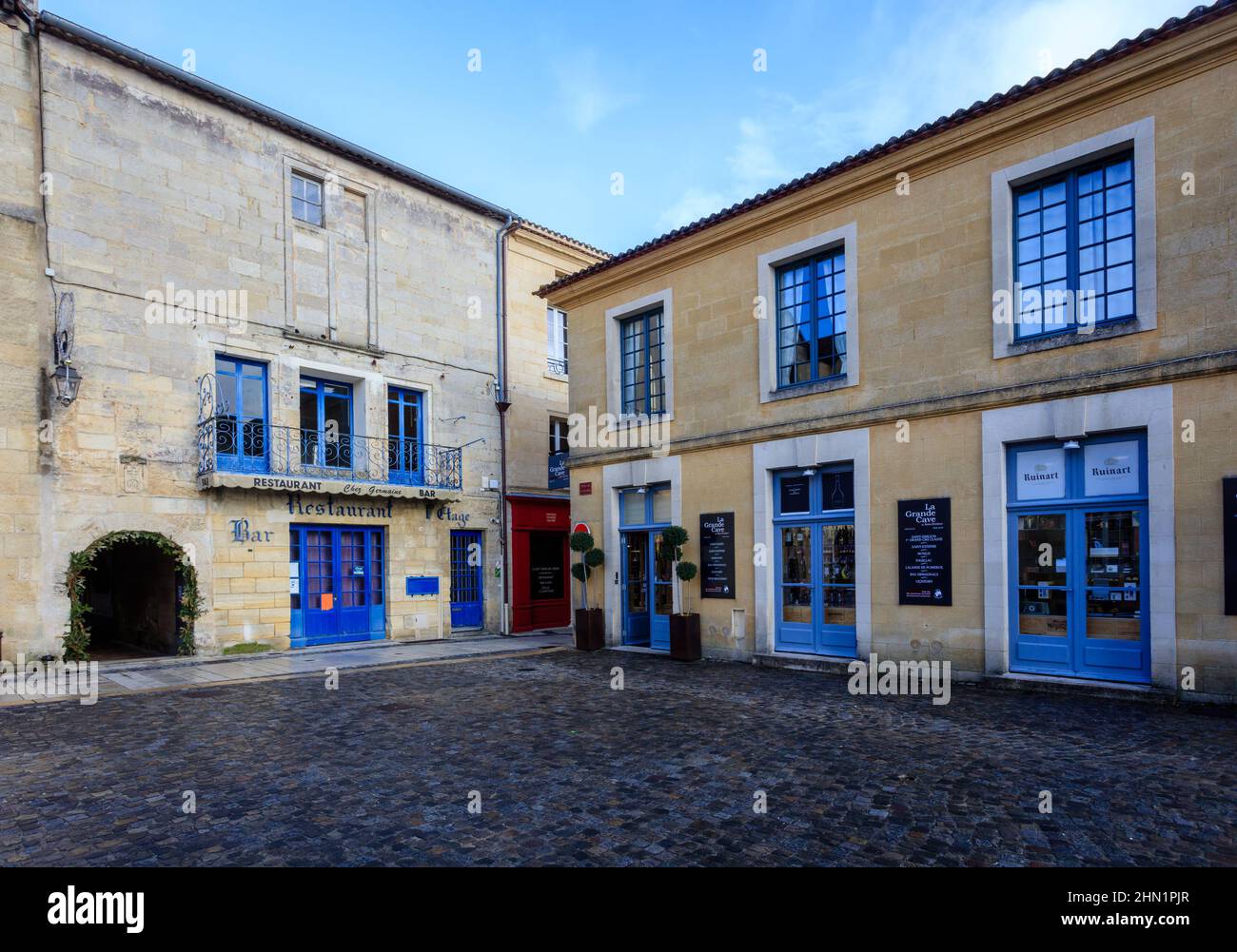 Saint Emilion is a medieval city in southwestern France, surrounded by ...