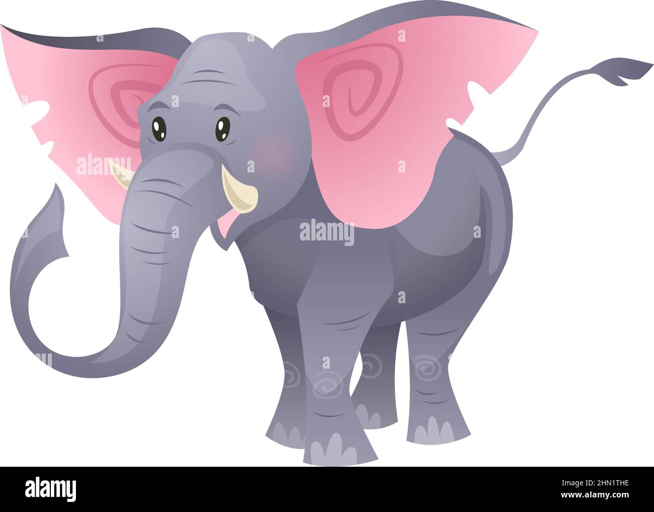 Elephant big ears Cut Out Stock Images & Pictures - Page 3 - Alamy