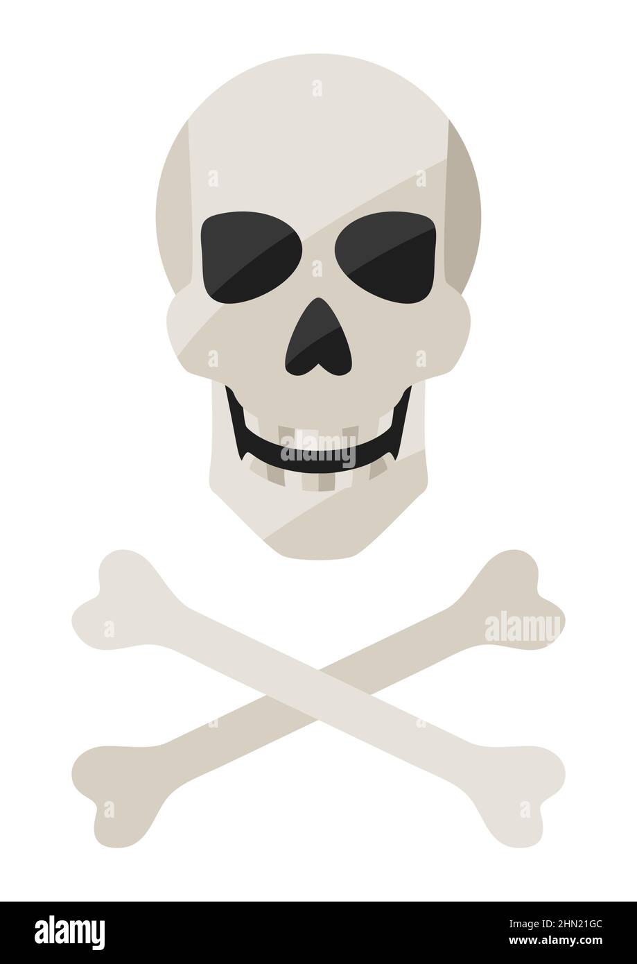 Pirate skull emblem image hi-res stock photography and images - Alamy