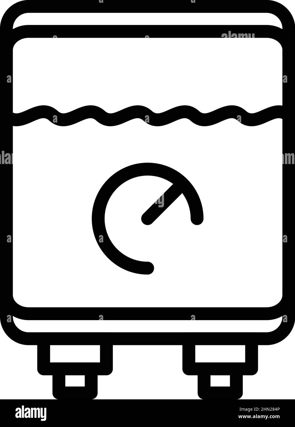 Thermal gas boiler icon outline vector. Water home. Energy system Stock Vector Image & Art Alamy