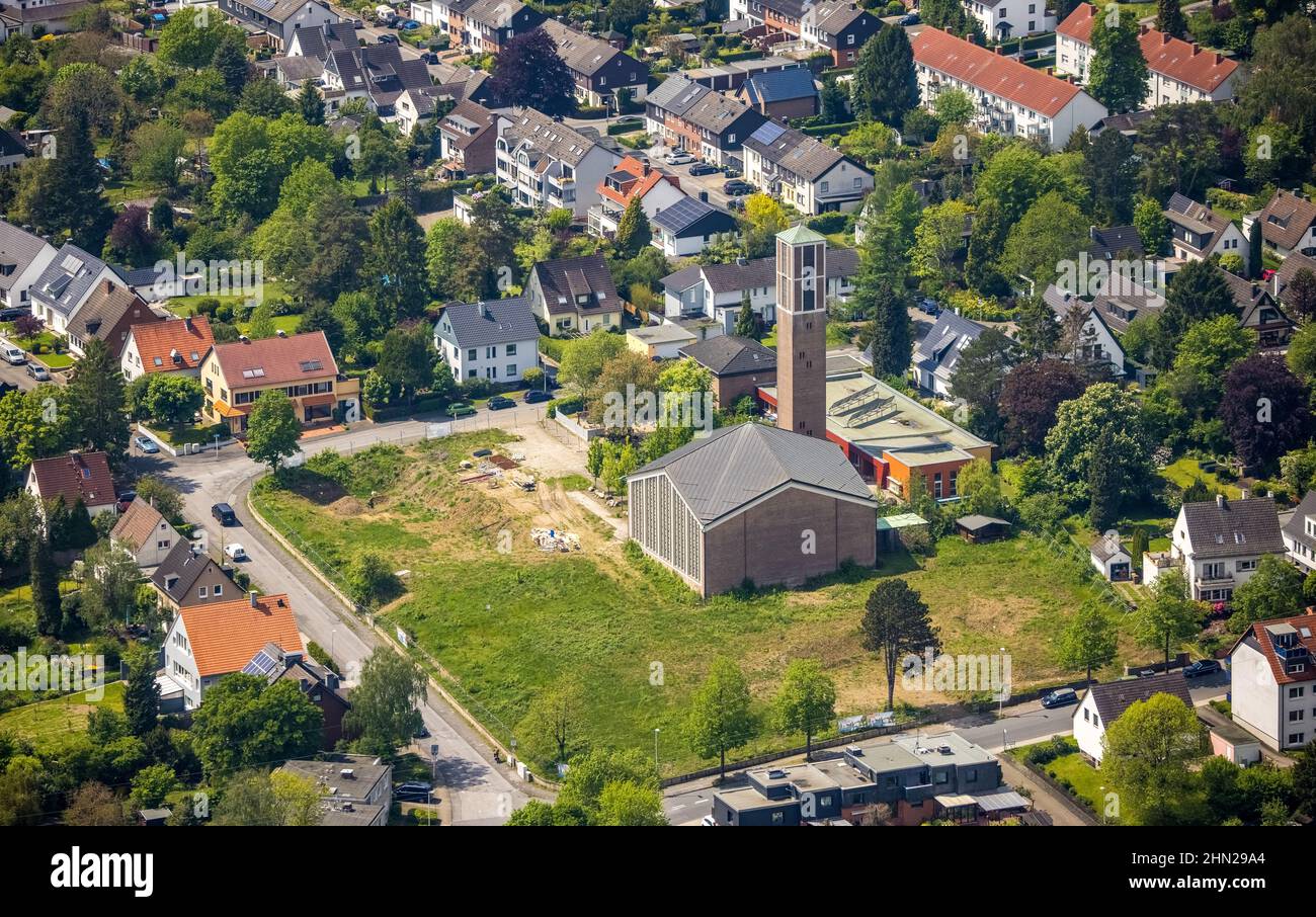 Kirche und kindergarten lindenhof hi-res stock photography and images