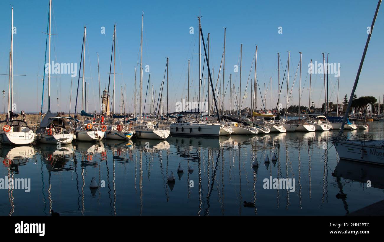 porto desenzano Stock Photo