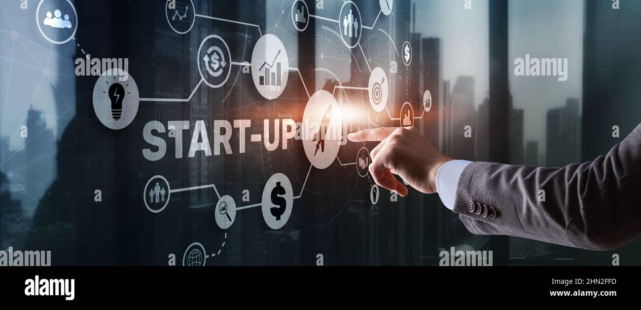 Start Up Mission Business Launch Team Success Concept 2022 Stock Photo ...