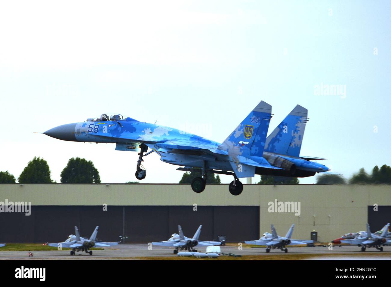 Su27 flanker hi-res stock photography and images - Alamy