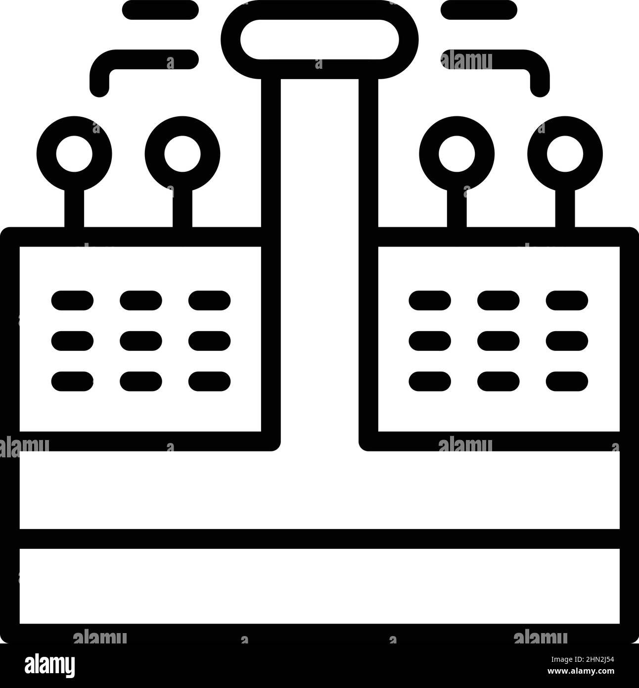 Modern irrigation system icon outline vector. Water drip. Garden farm ...