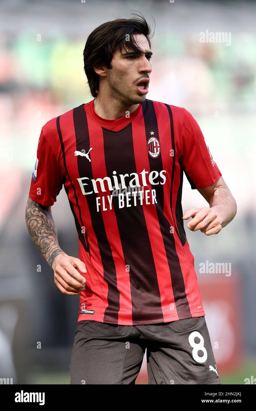 Sandro Tonali (AC Milan) looks on during the italian soccer