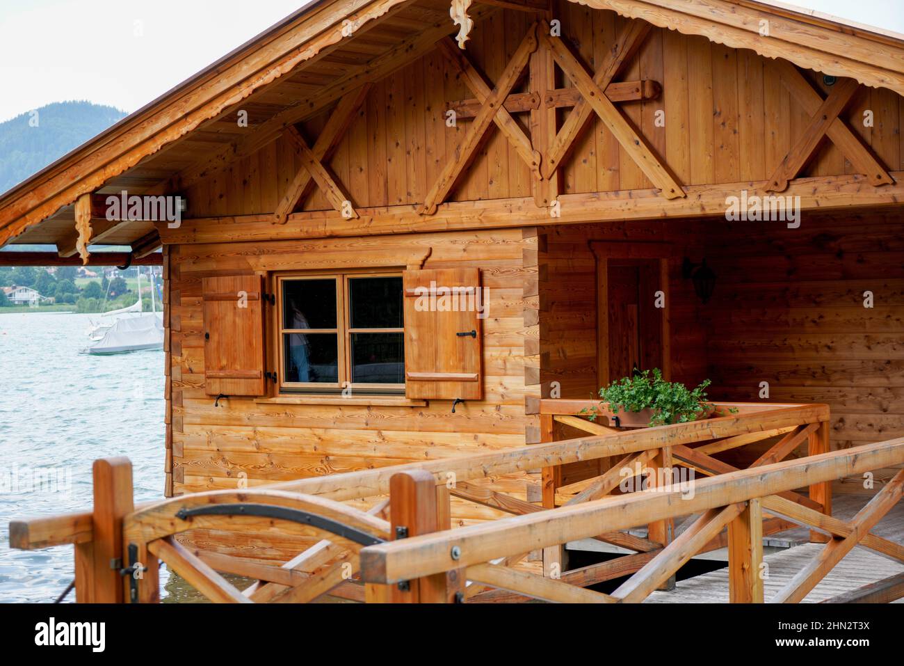 Rustic Riverside Homes Riverside traditional architecture house picturesque hi-res stock ...
