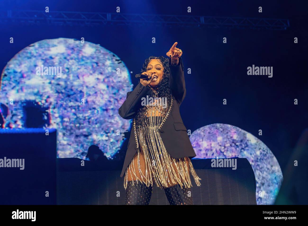 American rapper, songwriter, television personality and actress Katrina ...