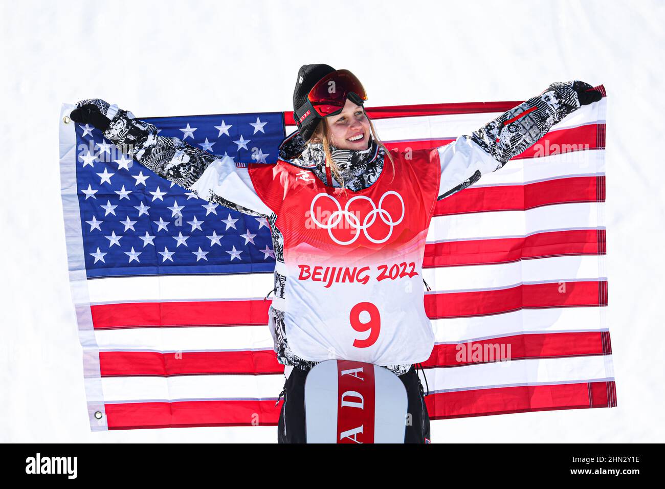 Julia MARINO (USA), FEBRUARY 6, 2022 Snowboarding Women's Slopestyle Final during the