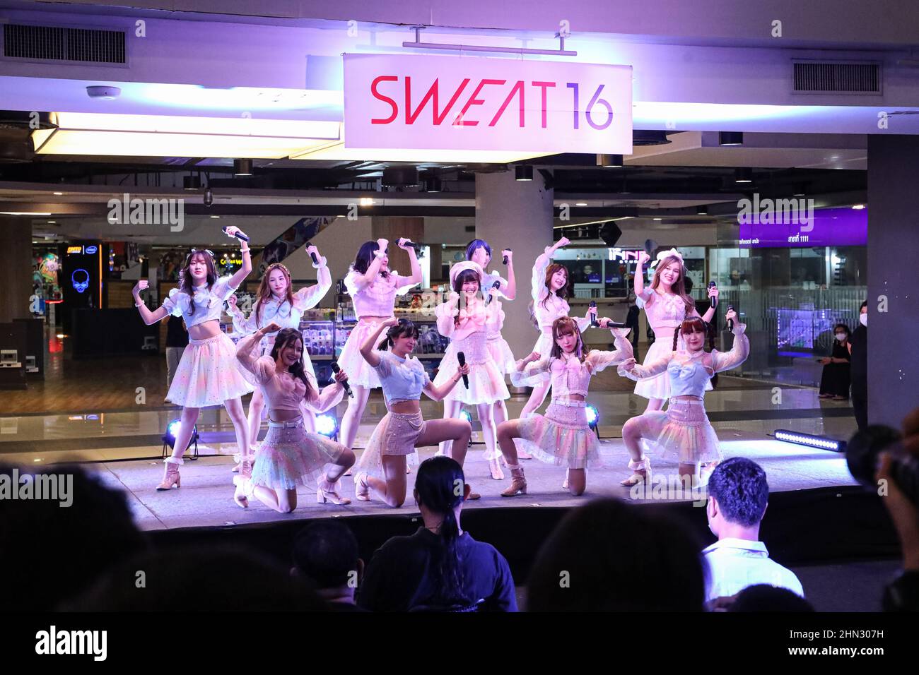 pacific girls 307 Bangkok, Thailand. 13th Feb, 2022. Girl group idol SWEAT16 Organize a fan  meeting event and first stage performance a new song, the 7th single: Love  Fantasy, at Gateway Ekamai. After no new