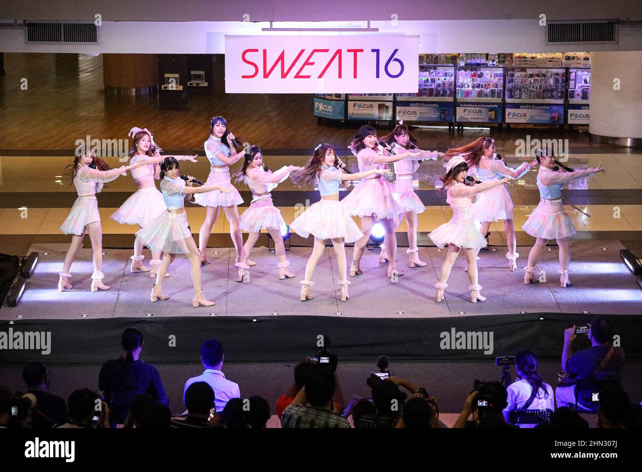 pacific girls 307 Bangkok, Thailand. 13th Feb, 2022. Girl group idol SWEAT16 Organize a fan  meeting event and first stage performance a new song, the 7th single: Love  Fantasy, at Gateway Ekamai. After no new
