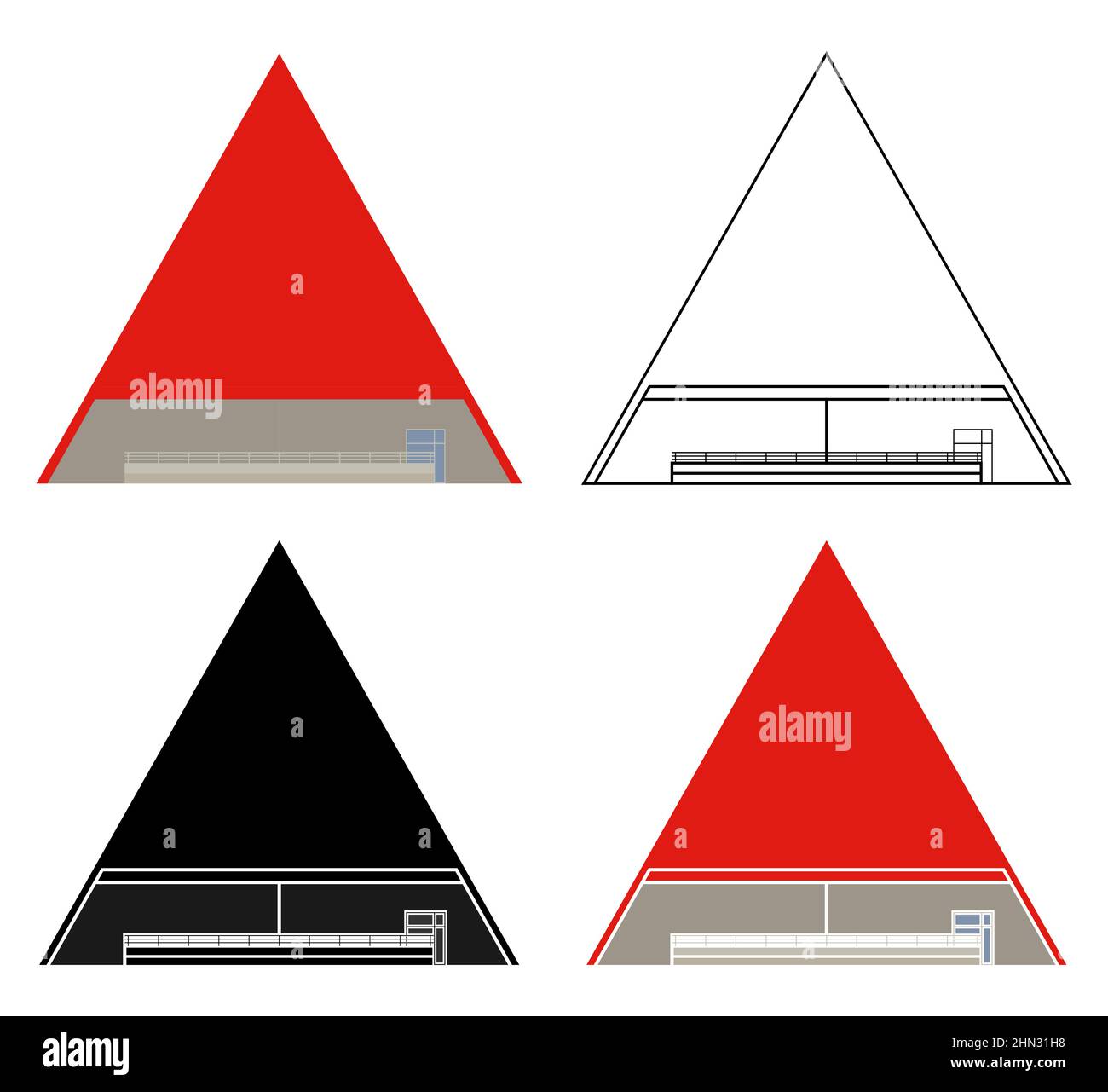 Human rights monument Stock Vector Images - Alamy