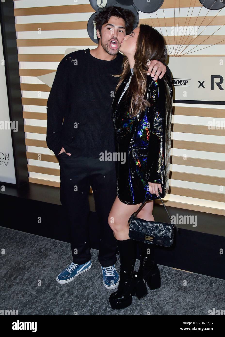 West Hollywood, United States. 12th Feb, 2022. WEST HOLLYWOOD, LOS ANGELES, CALIFORNIA, USA 