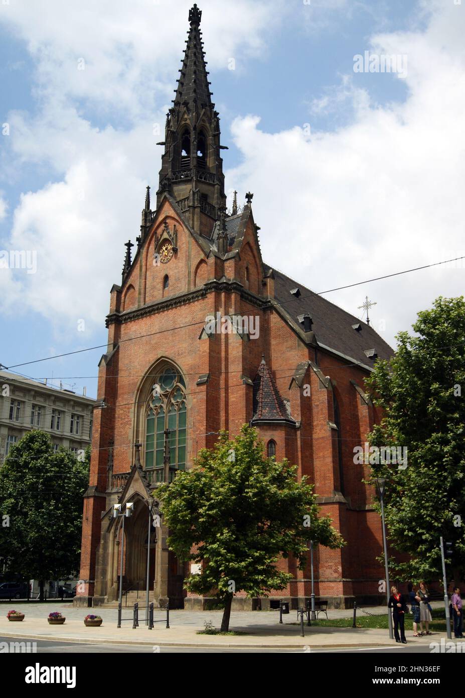 Red Church, aka Comenius Church, Evangelical Church of Czech Brethren