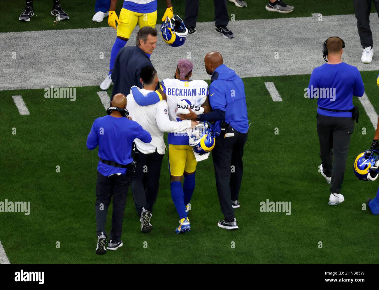 Odell beckham jr rams hi-res stock photography and images - Alamy