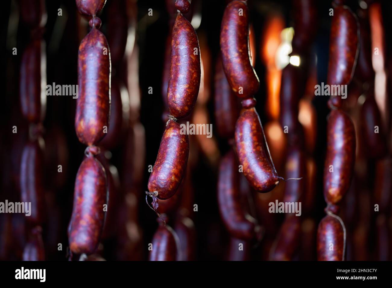 Drying sausage hires stock photography and images Alamy
