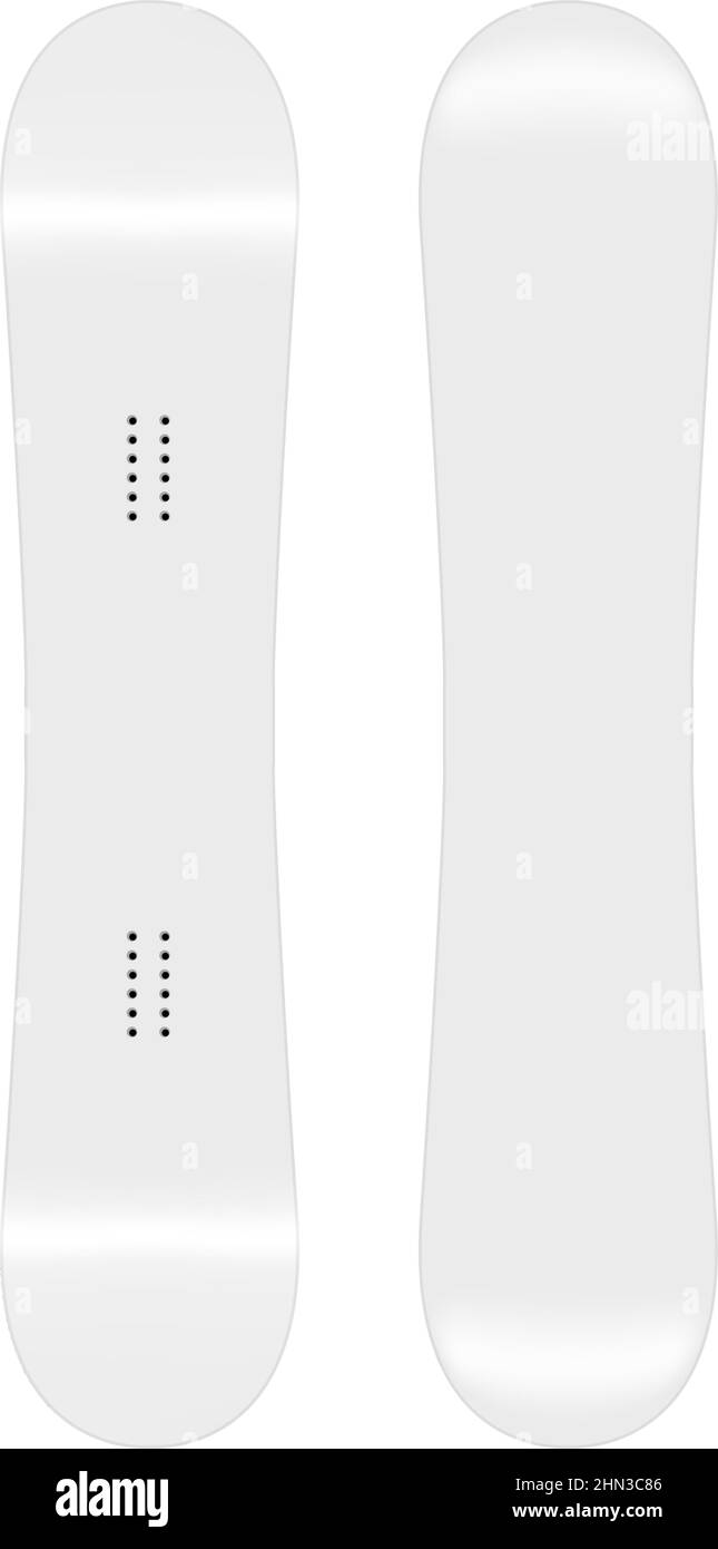 Snowboard mockup hi-res stock photography and images - Alamy
