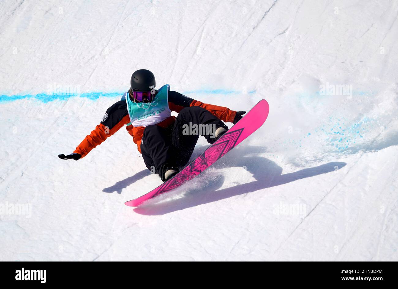 Finland's Enni Rukajarvi in action in the Women's Snowboard Big Air