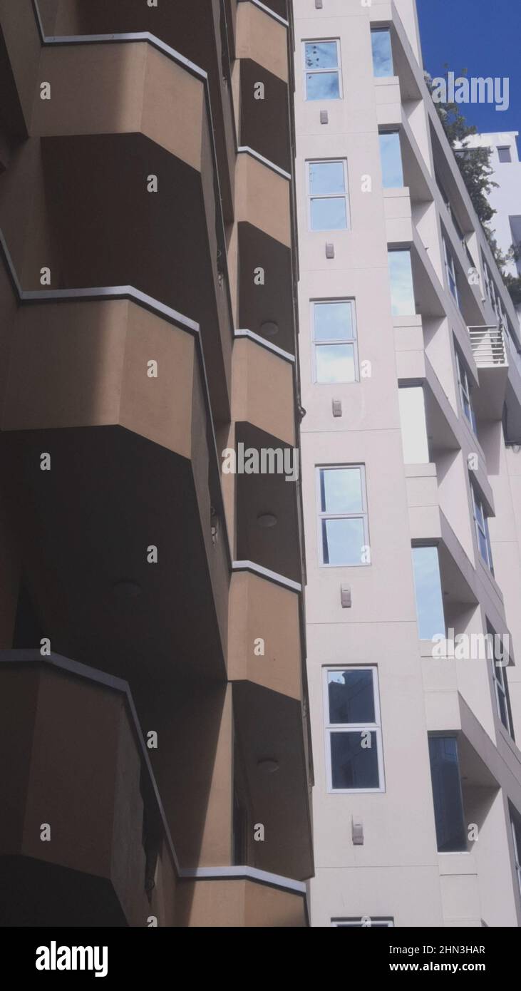 Vertical shot buildings during hi-res stock photography and images - Alamy