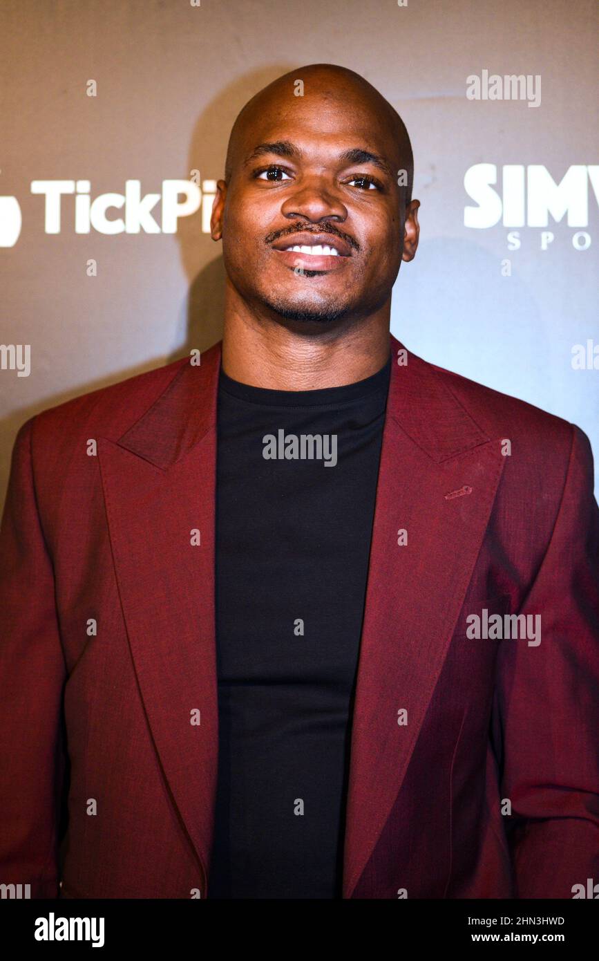 Adrian Peterson attends the DIRECTV Presents Maxim Electric Nights at