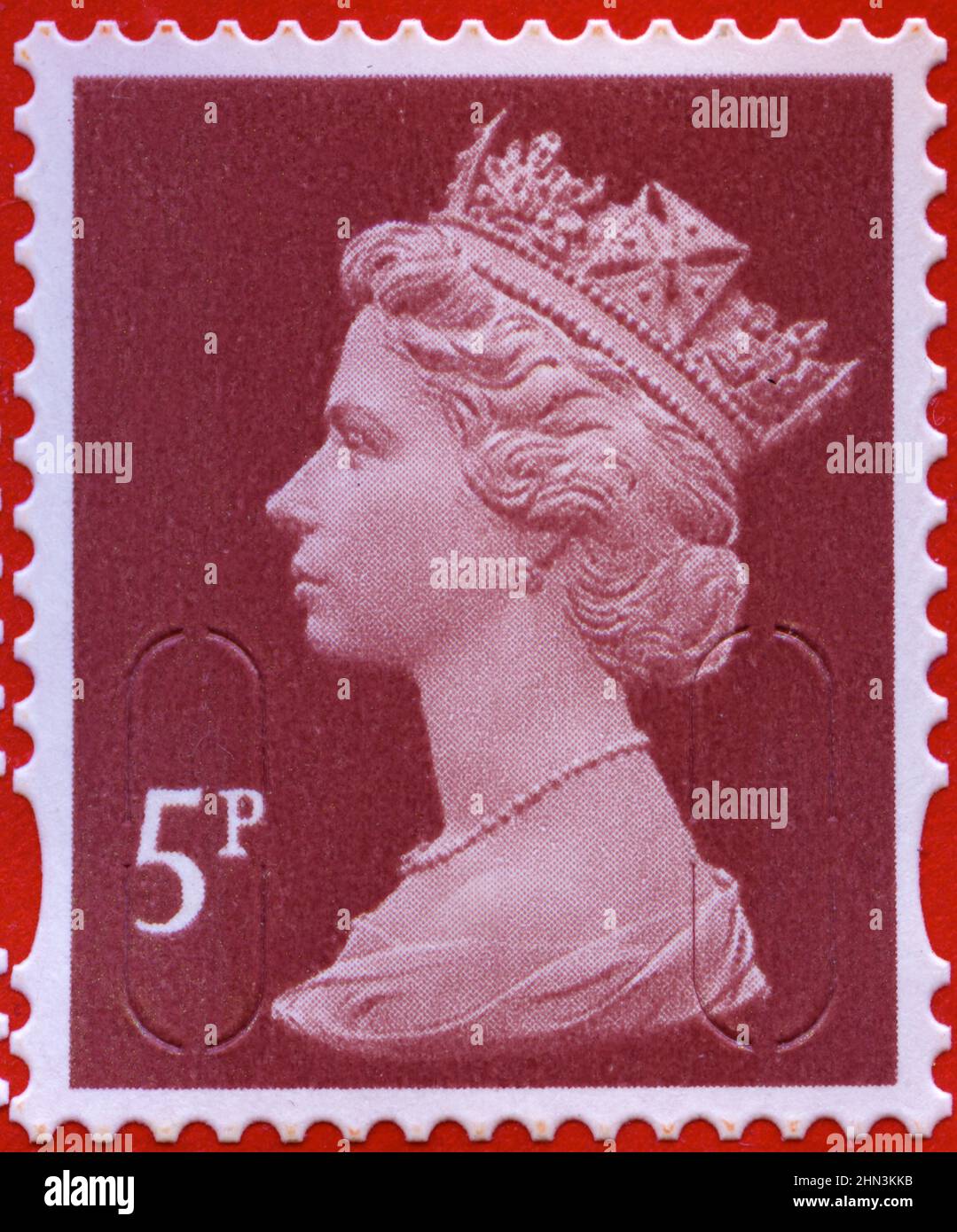 Postage stamp from the United Kingdom and Northern Ireland in the Queen