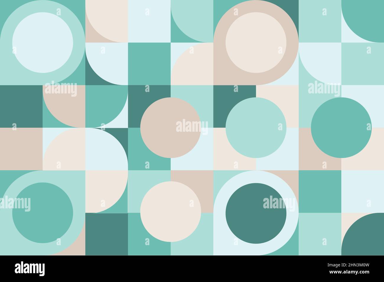 Geometric vector seamless pattern bold Stock Vector