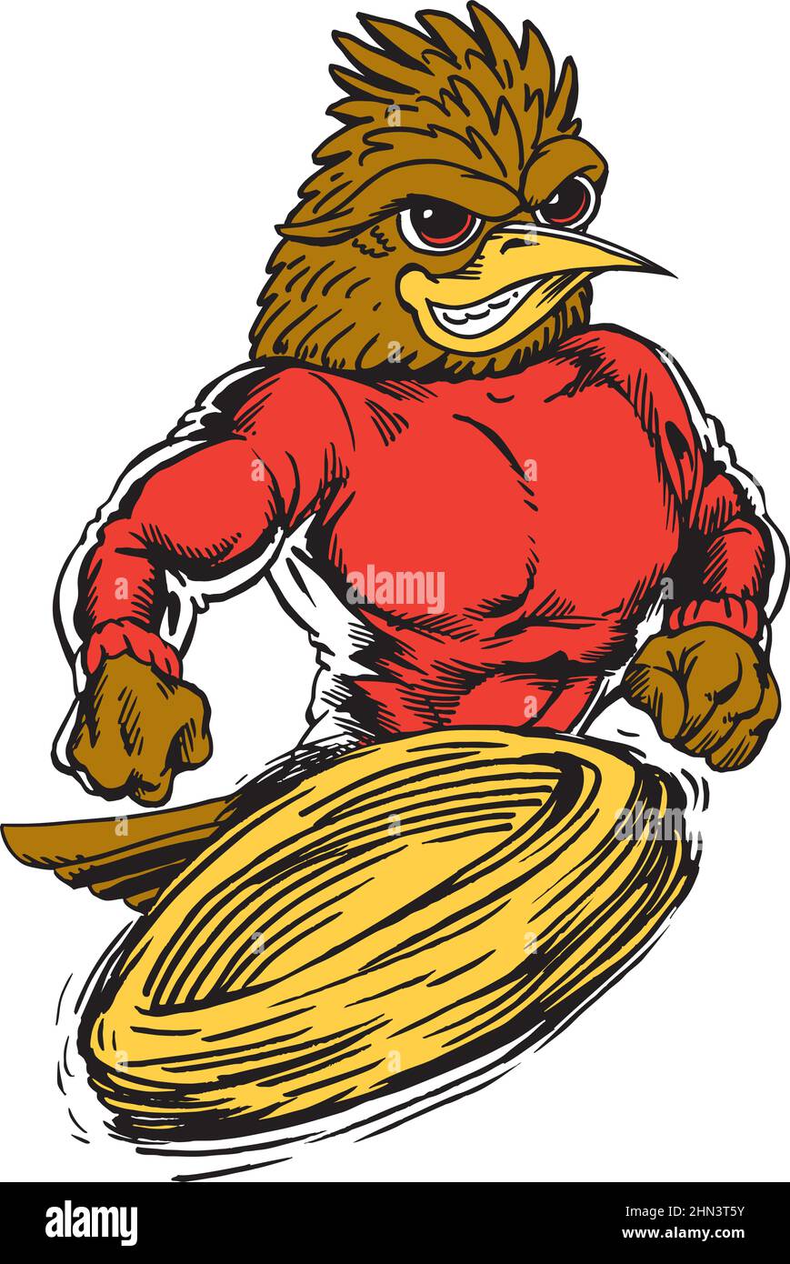 Road Runner Mascot Strut Vector Illustration Stock Vector Image & Art ...