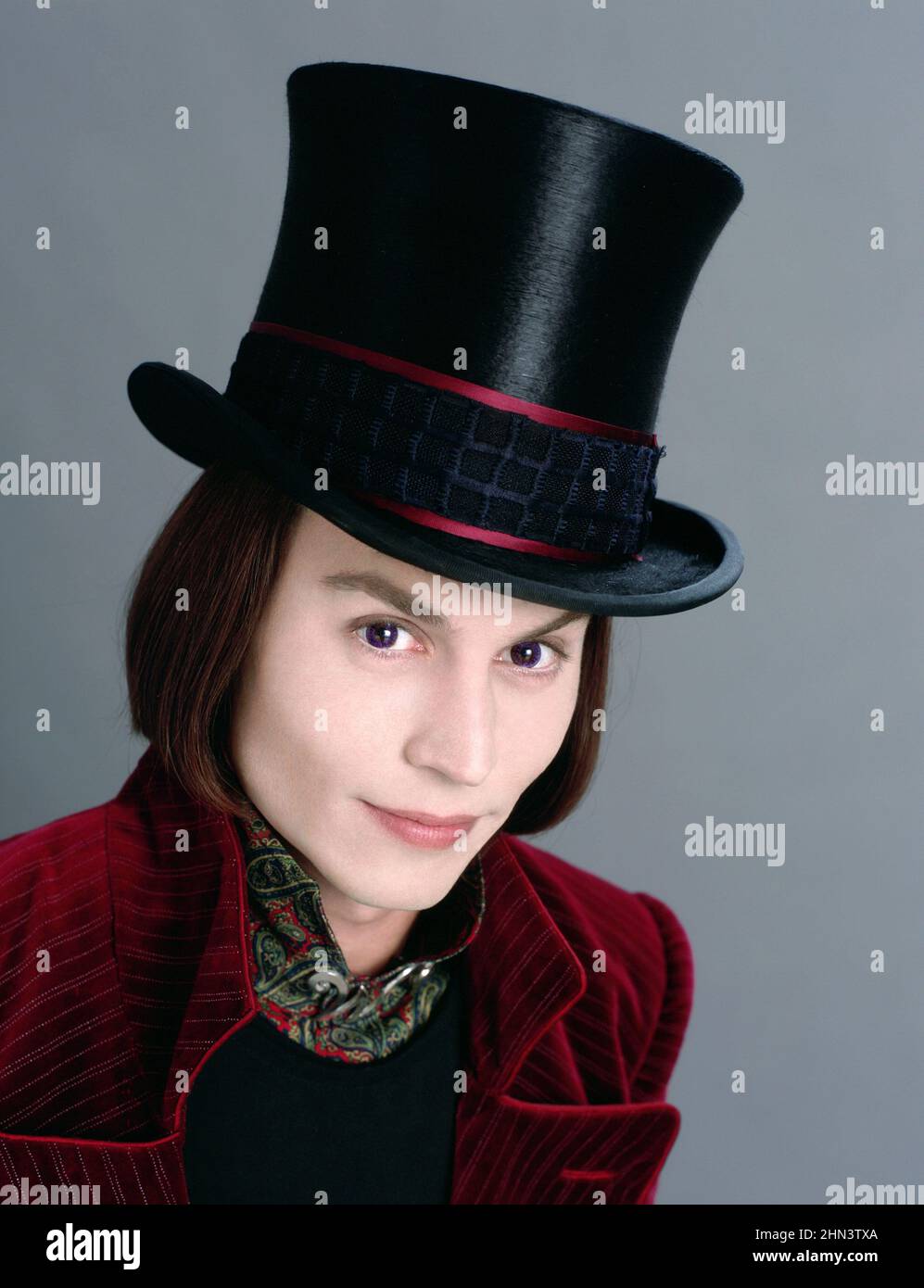 JOHNNY DEPP in CHARLIE AND THE CHOCOLATE FACTORY (2005), directed by