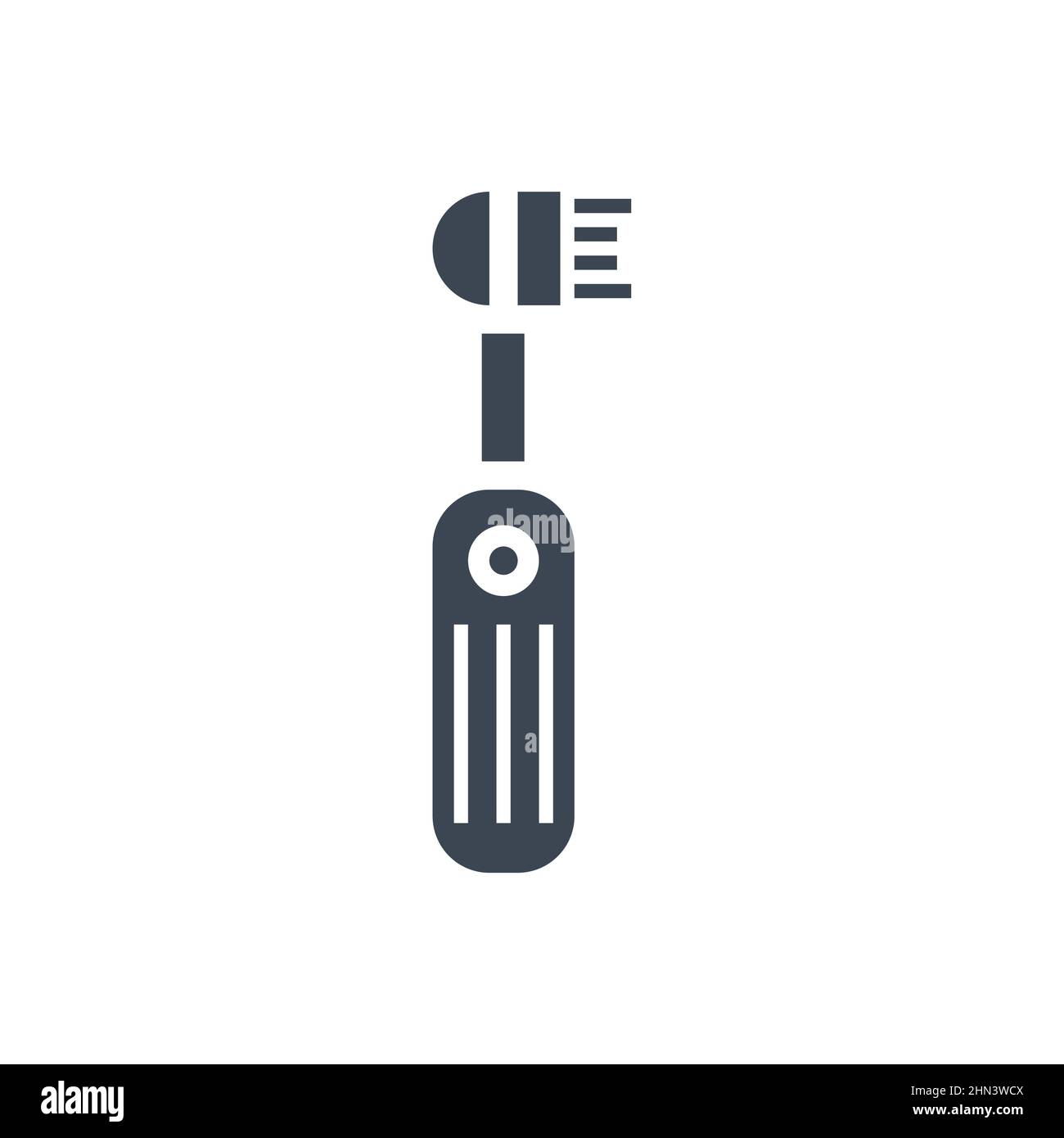 Electric Toothbrush Glyph Icon Stock Vector Image & Art - Alamy