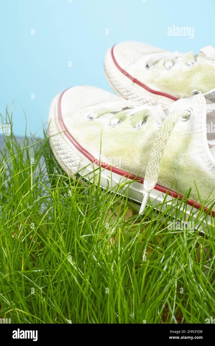 How to get grass stains out of white converse hotsell