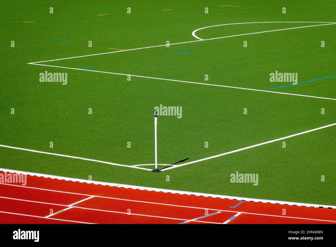 Soccer corner marking hires stock photography and images Alamy